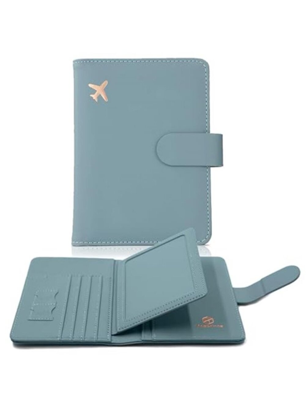 Rfid Passport Holder for Travel women/Men Cute Passport Wallet Rfid